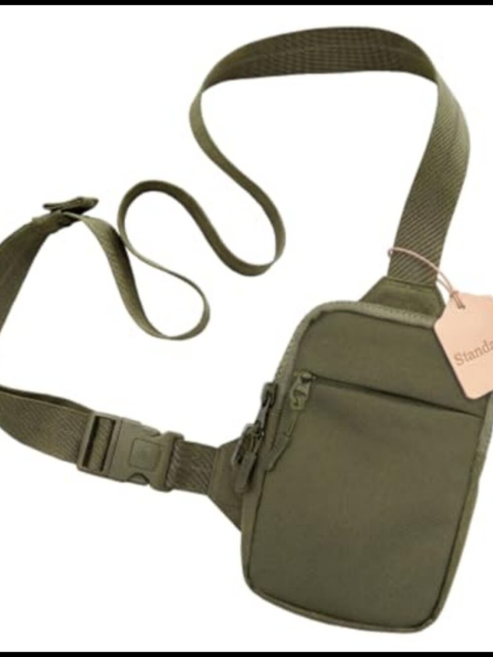 Anti-Theft RFID Blocking Sling Bag Waterproof 300D Nylon Crossbody